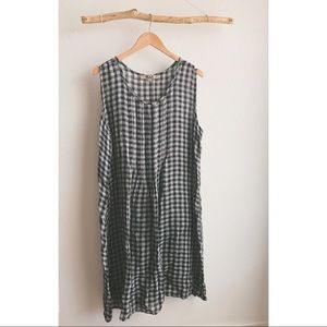 Flax • Plaid Check Dress